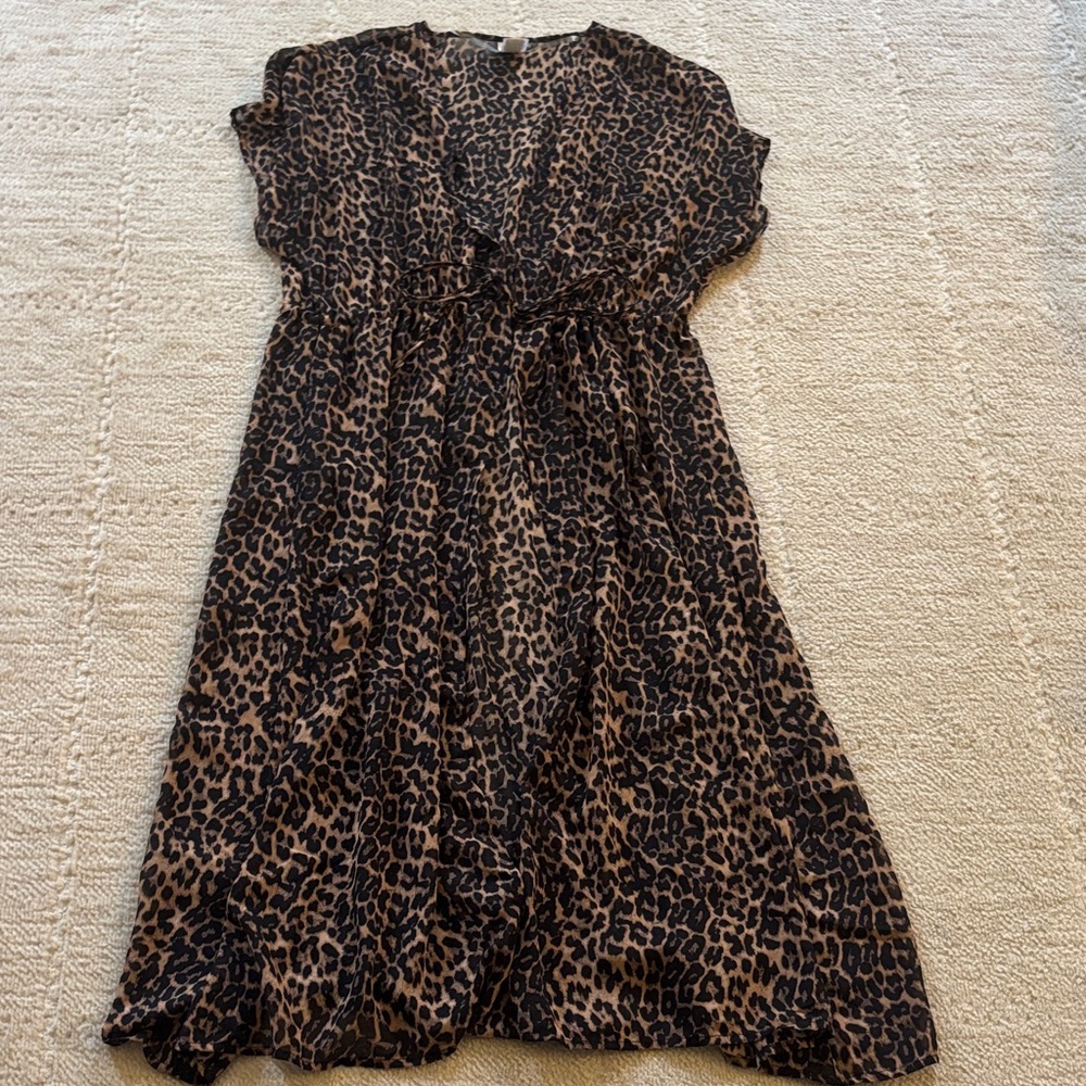 Leopard Print Women's cover up
